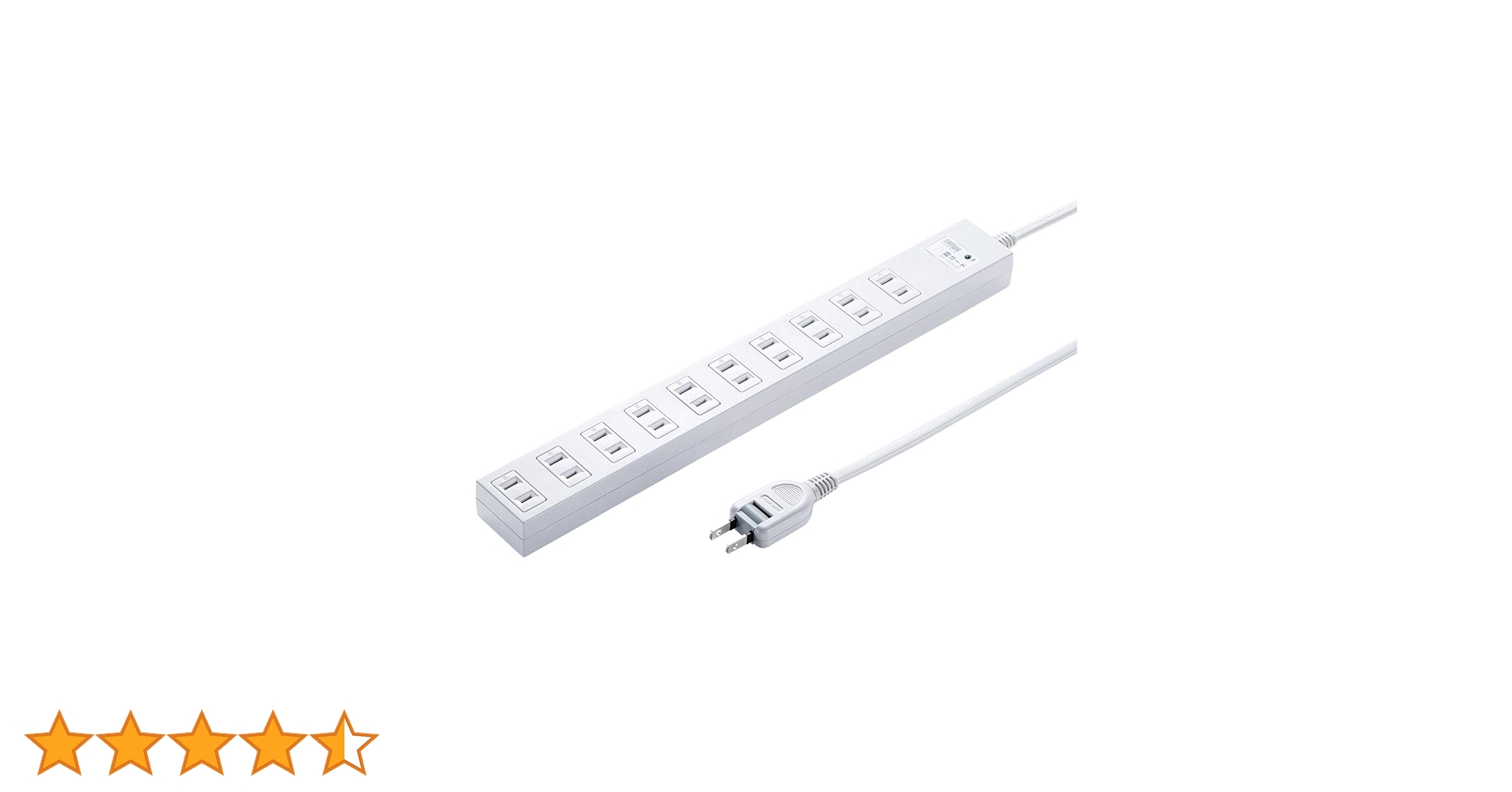 Amazon.co.jp: サンワサプライ(Sanwa Supply) 電源タップ 10個口